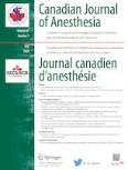 Canadian Journal of Anesthesia/Journal canadien d'anesthésie 7/2020