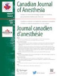 Canadian Journal of Anesthesia/Journal canadien d'anesthésie 8/2020
