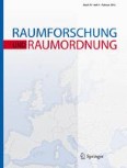 Raumforschung und Raumordnung |  Spatial Research and Planning 1/2012