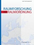 Raumforschung und Raumordnung |  Spatial Research and Planning 6/2012