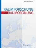 Raumforschung und Raumordnung |  Spatial Research and Planning 4/2015