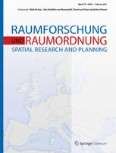 Raumforschung und Raumordnung |  Spatial Research and Planning 1/2017
