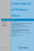 Asian Journal of Business Ethics 1/2017