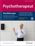 Psychotherapeut 1/2009