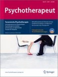 Psychotherapeut 4/2009