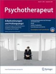 Psychotherapeut 5/2009