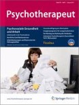 Psychotherapeut 1/2011