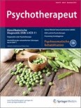 Psychotherapeut 6/2014