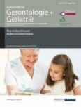 Zeitschrift für Gerontologie und Geriatrie 4/2008