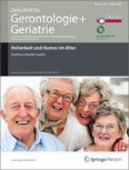 Zeitschrift für Gerontologie und Geriatrie 1/2010
