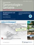 Zeitschrift für Gerontologie und Geriatrie 1/2011