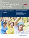 Zeitschrift für Gerontologie und Geriatrie 3/2011