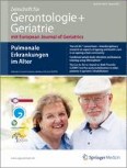 Zeitschrift für Gerontologie und Geriatrie 4/2011