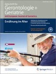 Zeitschrift für Gerontologie und Geriatrie 5/2013