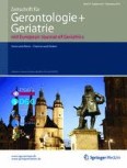 Zeitschrift für Gerontologie und Geriatrie 1/2014