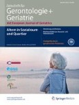 Zeitschrift für Gerontologie und Geriatrie 5/2015