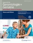 Zeitschrift für Gerontologie und Geriatrie 6/2015