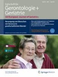 Zeitschrift für Gerontologie und Geriatrie 3/2016
