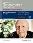 Zeitschrift für Gerontologie und Geriatrie 6/2016