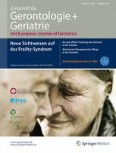Zeitschrift für Gerontologie und Geriatrie 7/2016