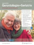Zeitschrift für Gerontologie und Geriatrie 7/2020