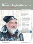 Zeitschrift für Gerontologie und Geriatrie 8/2020