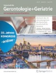 Zeitschrift für Gerontologie und Geriatrie 1/2021