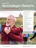 Zeitschrift für Gerontologie und Geriatrie 3/2021