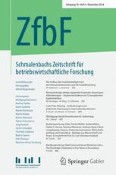 Schmalenbachs Zeitschrift für betriebswirtschaftliche Forschung 4/2018