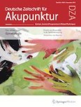 Deutsche Zeitschrift für Akupunktur 4/2019