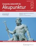 Deutsche Zeitschrift für Akupunktur 2/2022