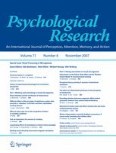 Psychological Research 6/2007