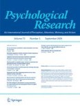 Psychological Research 5/2009