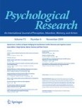 Psychological Research 6/2009