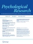 Psychological Research 6/2010