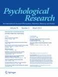 Psychological Research 2/2012