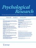 Psychological Research 1/2016