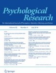 Psychological Research 4/2018