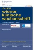 Wiener klinische Wochenschrift 17-18/2012