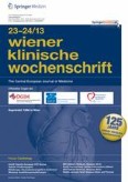 Wiener klinische Wochenschrift 23-24/2013