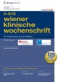 Wiener klinische Wochenschrift 5-6/2013