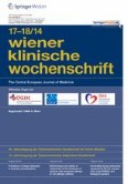 Wiener klinische Wochenschrift 17-18/2014