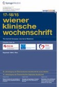 Wiener klinische Wochenschrift 17-18/2015