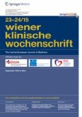 Wiener klinische Wochenschrift 23-24/2015