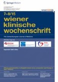 Wiener klinische Wochenschrift 7-8/2015