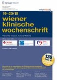 Wiener klinische Wochenschrift 19-20/2018