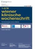 Wiener klinische Wochenschrift 1-2/2019