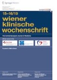 Wiener klinische Wochenschrift 15-16/2019