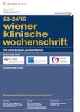 Wiener klinische Wochenschrift 23-24/2019