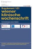 Wiener klinische Wochenschrift 1/2021